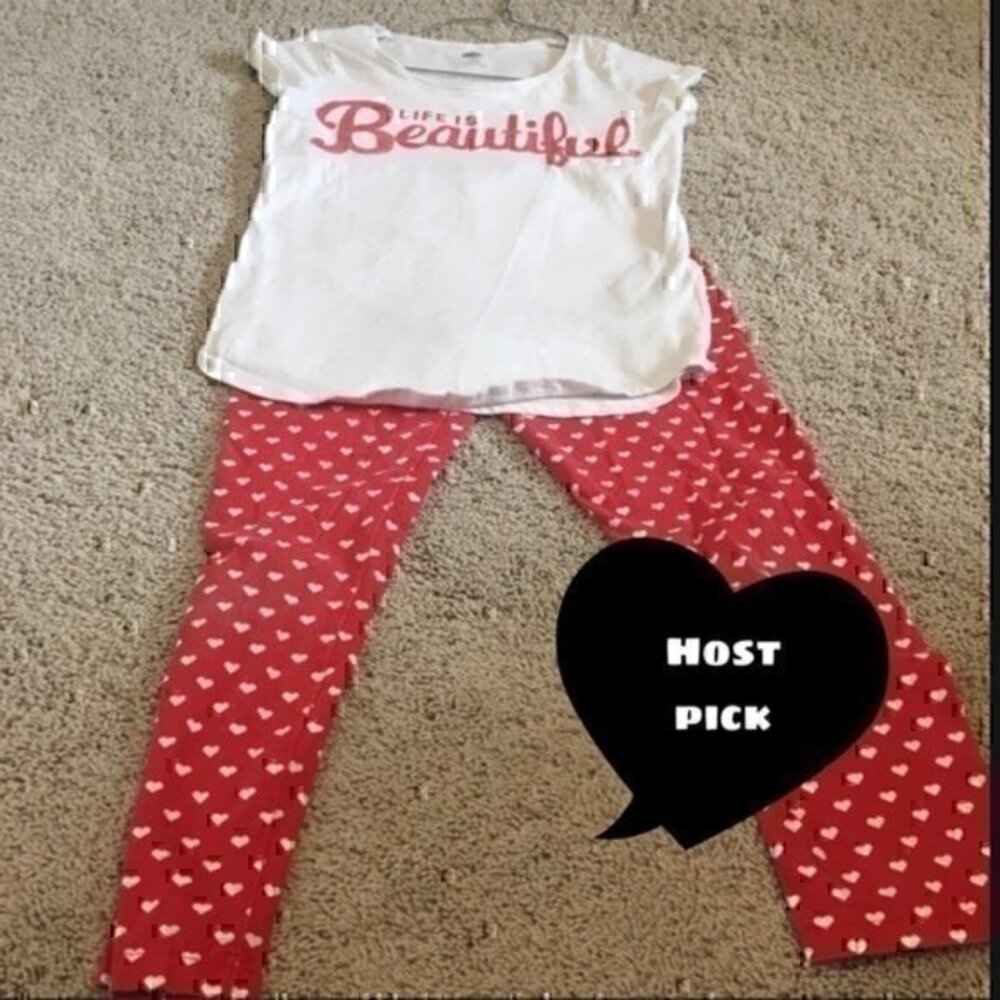 Old Navy 10-12 top Havana size 14 leggings